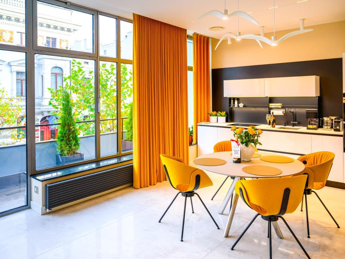 Pietryna Apartments Luxury - Sauna , Jacuzzi , Bezposrednio Przy Ul Piotrkowskiej Łódź Dış mekan fotoğraf