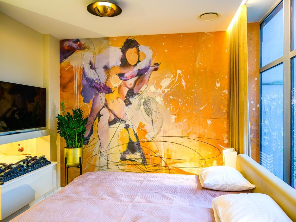 Pietryna Apartments Luxury - Sauna , Jacuzzi , Bezposrednio Przy Ul Piotrkowskiej Łódź Dış mekan fotoğraf